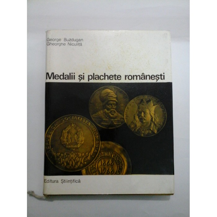 MEDALII SI PLACHETE ROMANESTI -George BUZDUGAN